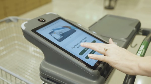 Retail media typu in-store. Źródło: Amazon.com
