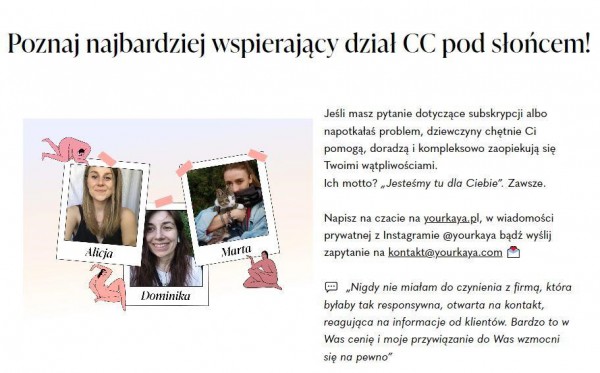 Komunikacja, która zachęca do kontaktu z przyjaznym działem obsługi w razie problemów lub wątpliwości, sprzyja zwiększeniu wskaźnika CLV.