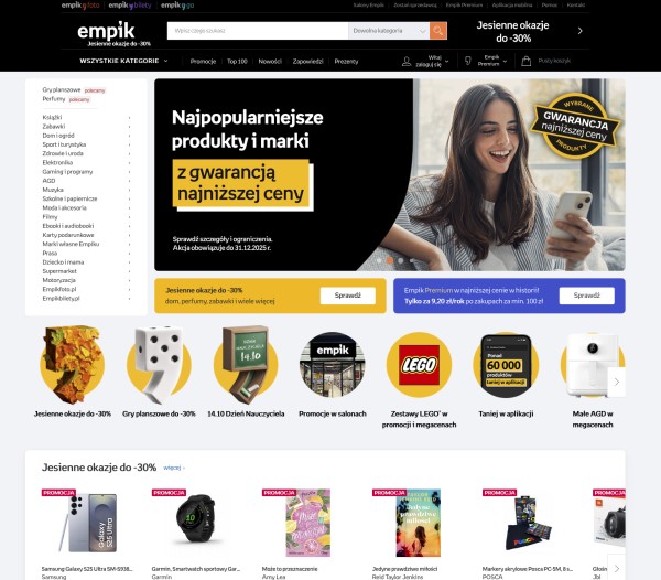 Ranking marketplace 4 Marketplace idealny dla sprzedawców z branży kultury i sztuk. Źródło: Empik.pl